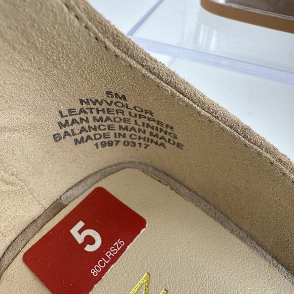 Nine West Women's Volor Heeled Open Toe Natural Sandals Size 5 M NWB - Picture 8 of 12